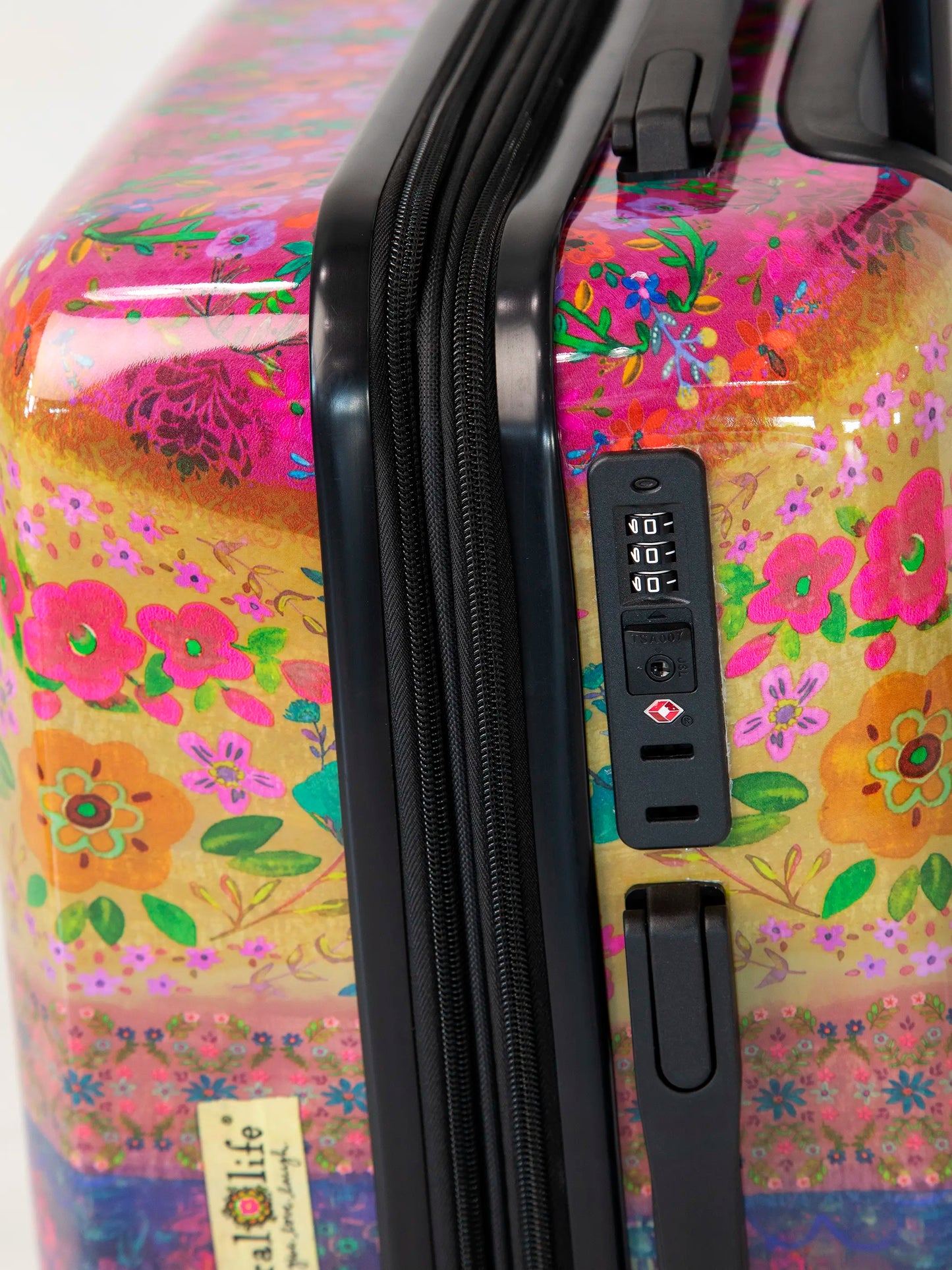 Carry-On Suitcase - Gemstone Bezel