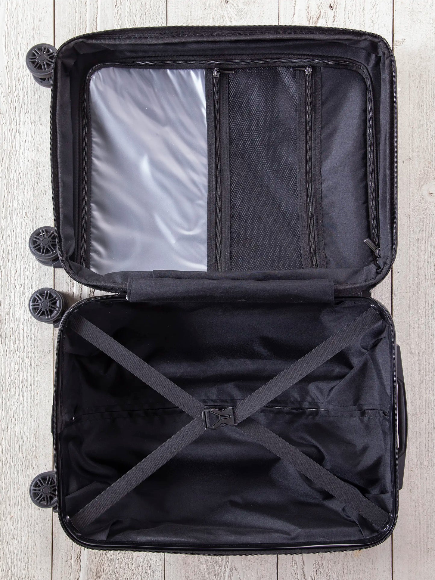 Carry-On Suitcase - Gemstone Bezel