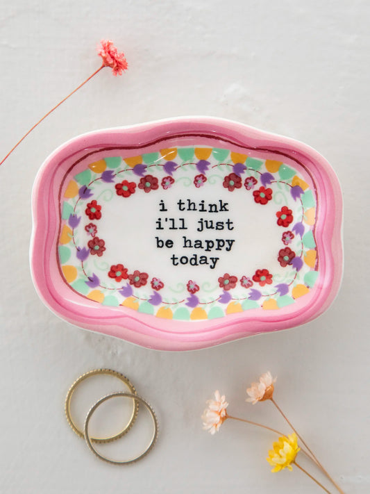 Handmade jewelry tray