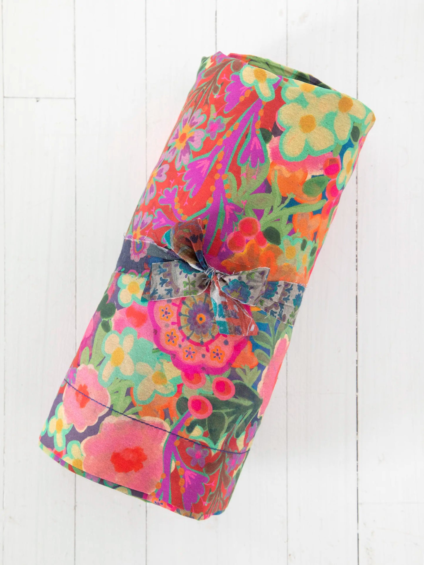 Soft Cotton Sheet Set - Pink Painted Garden